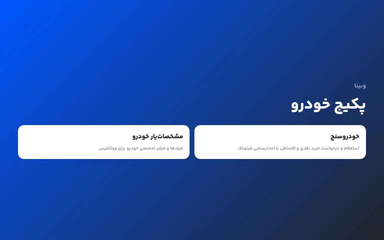 پکیج خودرو